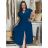 Damen 3/4 Langarm-Hemdkleid (XS/S/M Einheitsgröße) ITALIAN FASHION IMD25030