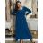 Lässiges Sommerkleid mit kurzen Ärmeln für Damen VIOLA (S/M/L EINHEITSGRÖSSE) ITALIAN FASHION IMSM25022