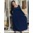 Lässiges Sommerkleid mit kurzen Ärmeln für Damen VIOLA (S/M/L EINHEITSGRÖSSE) ITALIAN FASHION IMSM25022