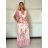 Kurzärmliges Sommer-Freizeitkleid für Damen (S/M/L EINHEITSGRÖSSE) ITALIAN FASHION IMWGB25022