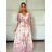 Kurzärmliges Sommer-Freizeitkleid für Damen (S/M/L EINHEITSGRÖSSE) ITALIAN FASHION IMWGB25022