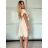 Kurzarmhemd Kleid Kleid (uni L-2XL) ITALIENISCH MODA IMS20002