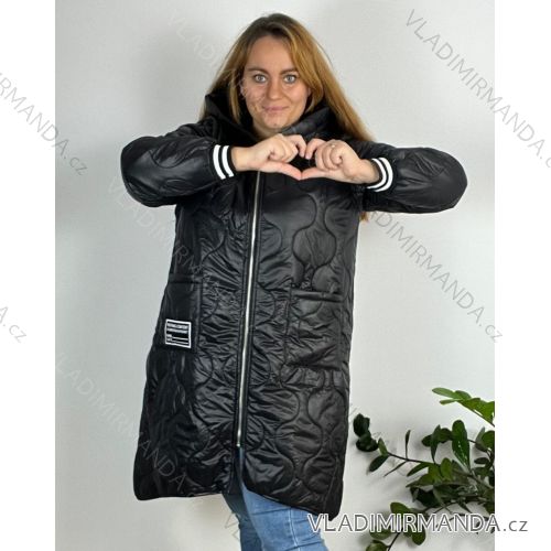 Damen-Kapuzenjacke in großen Größen (XL/2XL ONE SIZE) ITALIAN FASHION IM422684
