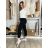 Damen Stretchhose (S/M/L Einheitsgröße) ITALIAN FASHION IMC25324