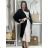 Langärmlige Strickjacke für Damen (XS/S/M/L/XL ONE SIZE) ITALIAN FASHION IMD22899