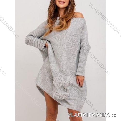 Jacke dünne lange Ärmel Frauen (UNI XS-M) ITALIENISCHE MODE IM120049