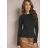 Jacke dünne lange Ärmel Frauen (UNI XS-M) ITALIENISCHE MODE IM120049