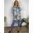 Baumwoll-Hoodigan für Damen (UNI SM) ITALIAN FASHION IMD20368