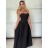 Sommerkleid mit Trägern Damen (S / M ONE SIZE) ITALIAN FASHION IM722103 -   růžová světlá -   S / M