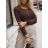Warmes Langarm-T-Shirt für Damen (S/M/L Einheitsgröße) ITALIAN FASHION IMD25205