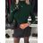 Jacke dünne lange Ärmel Frauen (UNI XS-M) ITALIENISCHE MODE IM120049