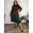 Elegante Hose mit Gürtel für Damen (S/M/L ONE SIZE) ITALIAN FASHION IM425057