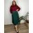 Elegante Hose mit Gürtel für Damen (S/M/L ONE SIZE) ITALIAN FASHION IM425057