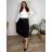 Elegante Hose mit Gürtel für Damen (S/M/L ONE SIZE) ITALIAN FASHION IM425057  Smaragdgrün
