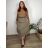 Elegante Hose mit Gürtel für Damen (S/M/L ONE SIZE) ITALIAN FASHION IM425057  Smaragdgrün