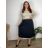 Elegante Hose mit Gürtel für Damen (S/M/L ONE SIZE) ITALIAN FASHION IM425057  Smaragdgrün