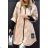 Jacke dünne lange Ärmel Frauen (UNI XS-M) ITALIENISCHE MODE IM120049