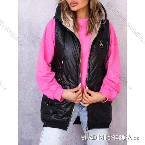 Jacke dünne lange Ärmel Frauen (UNI XS-M) ITALIENISCHE MODE IM120049