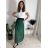 Chiffon Rock Long Ladies (uni sl) ITALIENISCHER MODUS IM319678 S/M hellrosa