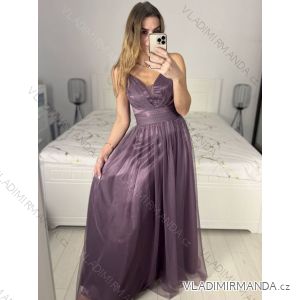 Kleid klassische Kurzarm Frauen (Uni S / M) ITALIAN FASHION IMC20203