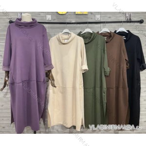 Damen-Strickpullover mit langen Ärmeln (Einheitsgröße S/M) ITALIAN FASHION IMWDT23005