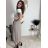 Elegante Hose mit Gürtel für Damen (S/M/L ONE SIZE) ITALIAN FASHION IM425057 M/L/XL grünes Khaki