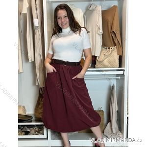 Damen Warmes Langarmkleid (L / XL ONE SIZE) ITALIAN FASHION IM421MIA