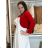 Eleganter Damen Bolero (uni sl) ITALIENISCHE Mode IMC18343 rot M / L