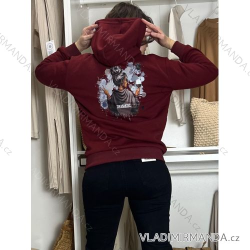 Langärmlige Bomberjacke für Damen (Einheitsgröße S/M/L) ITALIAN FASHION IMWD23470