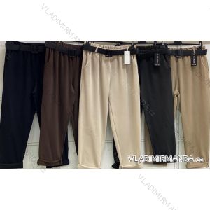 Lange Damenhose mit Gürtel (S/M/L ONE SIZE) ITALIAN FASHION IMC25426