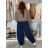 Elegante übergroße Jogginghose für Damen (46/48/50 EINHEITSGRÖSSE) ITALIAN FASHION IM425MILAN