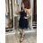Trägerloses Partykleid für Damen aus Tüll (XS/S/M/L EINHEITSGRÖSSE) ITALIAN FASHION IMC23498