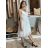 Trägerloses Partykleid für Damen aus Tüll (XS/S/M/L EINHEITSGRÖSSE) ITALIAN FASHION IMC23498