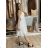 Trägerloses Partykleid für Damen aus Tüll (XS/S/M/L EINHEITSGRÖSSE) ITALIAN FASHION IMC23498