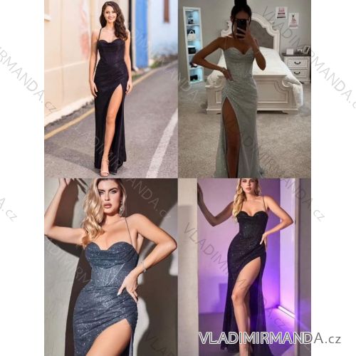 Kurzes, ärmelloses Icecool-Sommerkleid für Damen (S/M EINHEITSGRÖSSE) ITALIAN FASHION IMM23177