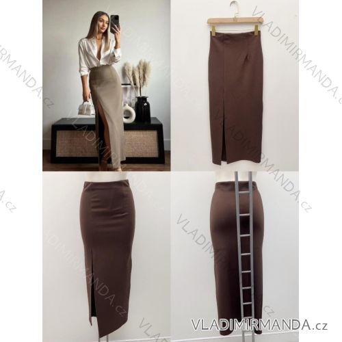 Kleid mit 3/4 Ärmeltasche für Damen (uni sl) ITALIAN Fashion IM3181746
