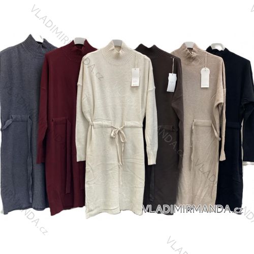 Langärmliges, leichtes Damen-Kapuzensweatshirt mit Reißverschluss, übergroß (52/54/56 ONE SIZE) ITALIAN FASHION IMC25359