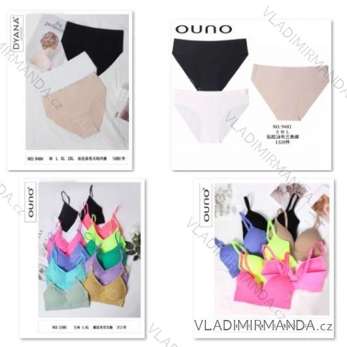 Höschen, BHs Katalog Damen nahtlos (S-2XL, XL-3XL) OUNO OUNO25ZARI