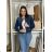 Damen Jeansjacke kurz (s-2xl) MA520002 blauer Jeansstoff M