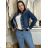 Damen Jeansjacke kurz (s-2xl) MA520002 blauer Jeansstoff M