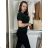 Langärmlige Tunika für Damen (S/M/L EINHEITSGRÖSSE) ITALIAN FASHION IMWCP25NEAPOL