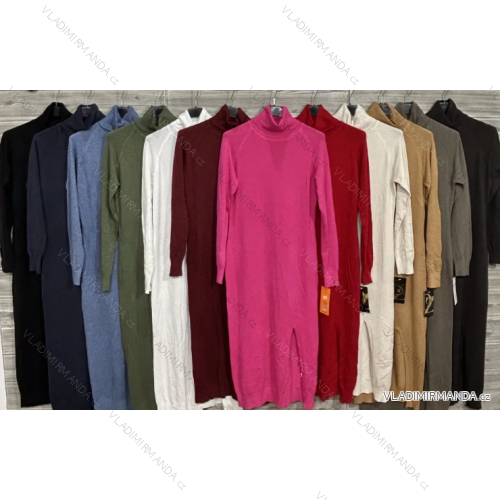 Damen-Strickpullover mit langen Ärmeln (Einheitsgröße S/M) ITALIAN FASHION IMWDT23005