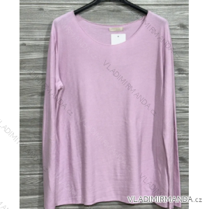 Damen-Strickpullover mit langen Ärmeln (Einheitsgröße S/M) ITALIAN FASHION IMWDT23005