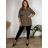 Lange Sommer-Haremshose für Damen (42/44/46 Einheitsgröße) ITALIAN FASHION IM424361  braun