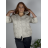Ärmellose Jacke mit langen Ärmeln (uni sl) ITALIENISCHE Mode IMC17326 46/48/50 beige