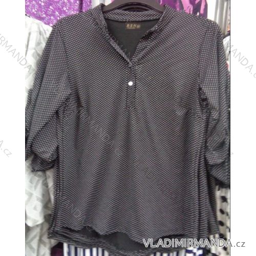 Bluse 3/4 Ärmel Frauen übergroß (42-52) LGM POLEN LGM2568
