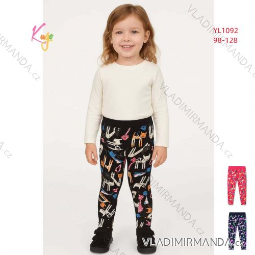 Lange isolierte Leggings für Kindermädchen (98-128) KUGO YL1092