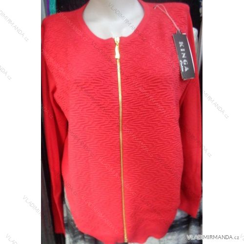 Pullover Langarm Damen Übergröße (l-xl) OSLIL POLSKá Mode PM1170542