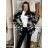 Herbstmantel mit Gürtel, lange Ärmel, Damen (S/M/L ONE SIZE) ITALIAN FASHION IMWCL252807