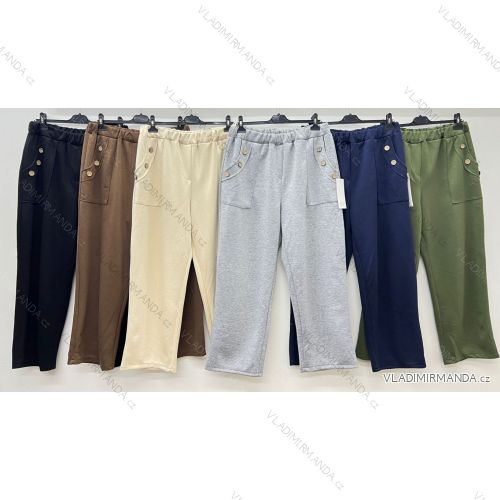 Elegante Hose mit Gürtel für Damen (S/M/L ONE SIZE) ITALIAN FASHION IM425057